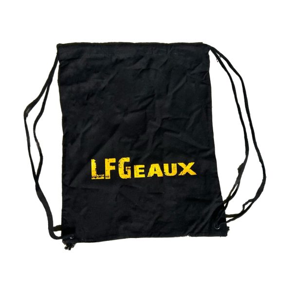 Cotton drawstring backpack
