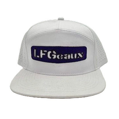 LFGeaux Leather Panel Hat