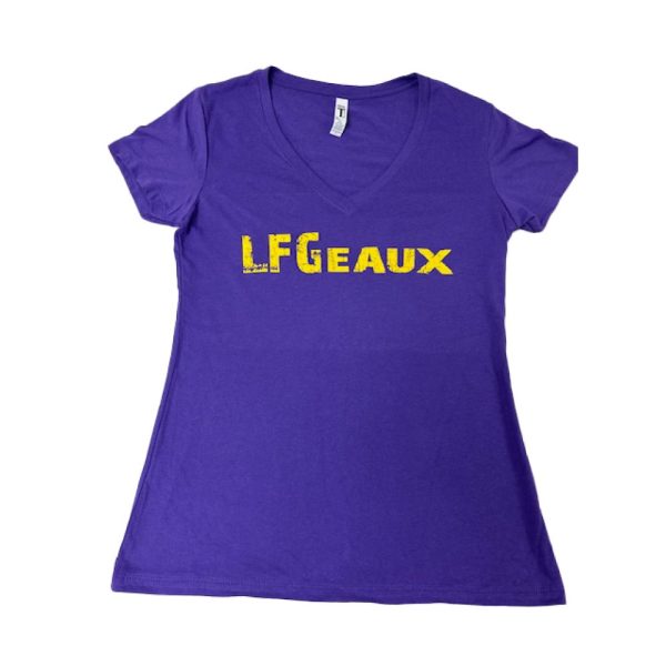LFGeaux Women’s V Neck T-Shirt