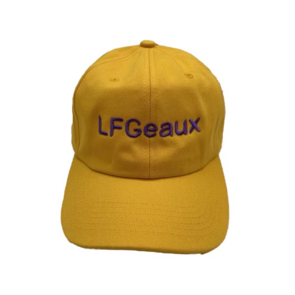 LFGeaux Women's Embroidered Hat - Yellow