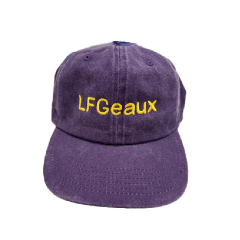 LFGeaux Women’s Embroidered Hat - light purple